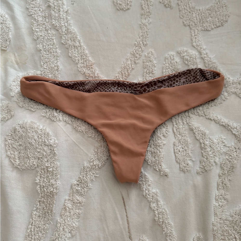ACACIA Bikini Bottom - Snake/Tan